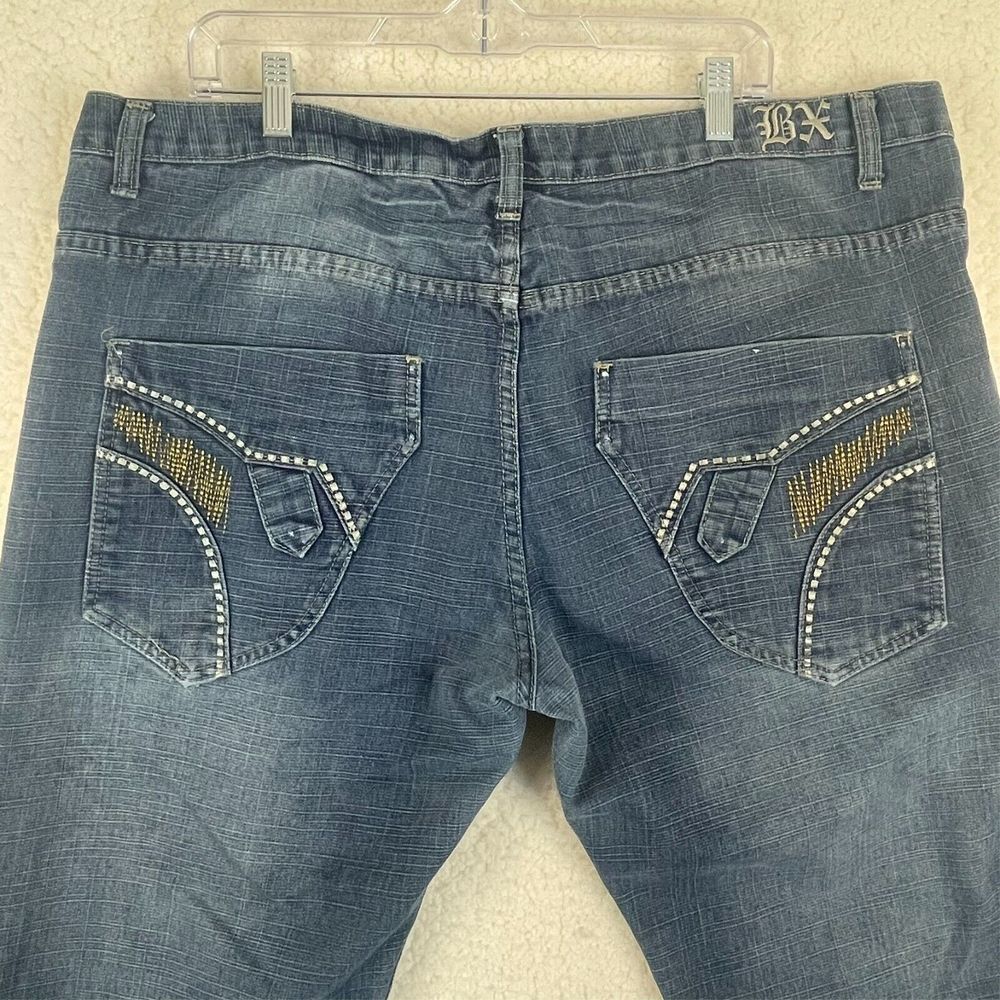 Brooklyn Express Jeans Mens 42 Baggy Denim Y2K VTG‎ (actual 42x31)